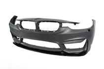 BMW 3 Series F30/F31 2012-2019 Frontlippe DPT Lip V-2 (Für M3, Schwarz Glanz) Foto 14