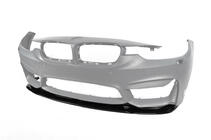 BMW 3 Series F30/F31 2012-2019 Frontlippe DPT Lip V-2 (Für M3, Schwarz Glanz) Foto 10