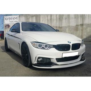 Frontspoiler DPT Flap V-3 (für M-Sport, Schwarz Glanz) BMW 4 Series F32/F33/F36 2012-2020 Foto 1