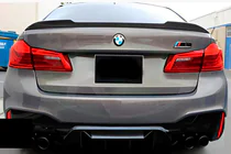 BMW 5er G30/G31 2017–2023 Heckspoiler CS-Style (Schwarz Glanz) Foto 1