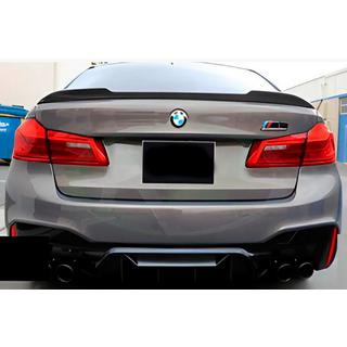 Heckspoiler CS-Style (Schwarz Glanz) BMW 5er G30/G31 2017–2023 Foto 1