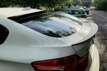 BMW X6 E71 2008–2014 DPT Heckspoiler (Schwarz Glanz) Foto 4