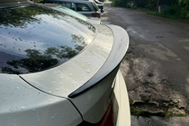 BMW X6 E71 2008–2014 DPT Heckspoiler (Schwarz Glanz) Foto 3