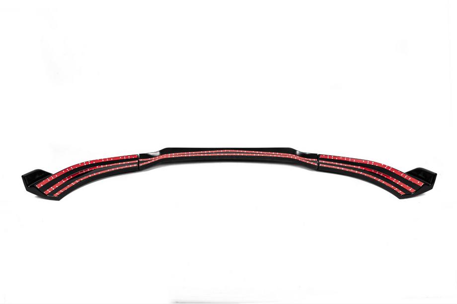 Mercedes C-class W204 2007-2015 Frontspoiler DPT V1 (2011-2015, Schwarz Glanz) Foto 11