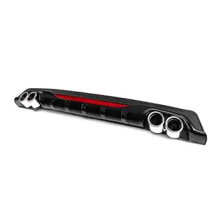 Universeller Heckdiffusor DPT AMG Style V-1 (ABS) (Grau+Schwarz) Foto 2