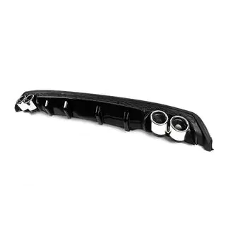 Universal Heckdiffusor DPT V-1 (ABS) (Schwarz Glanz) Foto 2