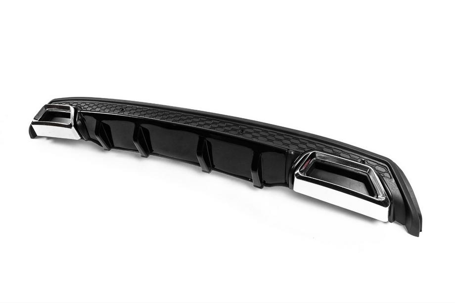 Universal Heckdiffusor DPT V-2 (ABS) (Schwarz Glanz) Foto 1