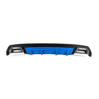Universal Heckdiffusor DPT V-3 (ABS) (Blau+Schwarz Glanz) Foto 1
