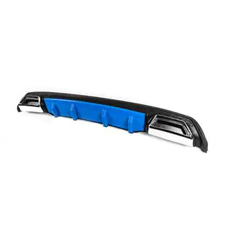 Universal Heckdiffusor DPT V-3 (ABS) (Blau+Schwarz Glanz) Foto 2