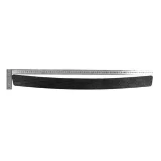 Universelle Heckstoßstangenabdeckung DPT V-1 (ABS) (75cm, Schwarz Matt) Foto 4
