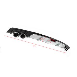 Universeller Heckdiffusor DPT V-6 (Grau + Matt-Schwarz) Foto 4
