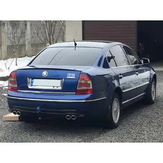 Universeller Heckdiffusor DPT V-9 (ABS) (schwarz matt) Foto 2