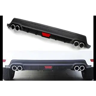 Universeller Heckdiffusor DPT V-9 (ABS) (schwarz matt) Foto 3