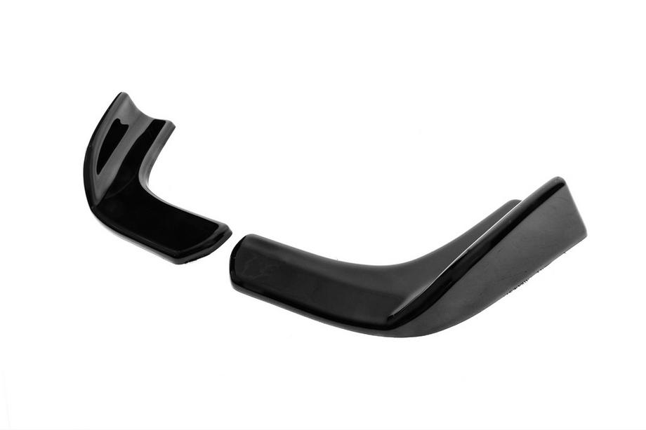 Universelle Frontlippe DPT V-1 (ABS) (2Stk) (Schwarz Glanz) Foto 2