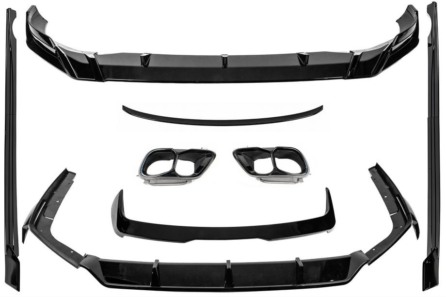 BMW X7 G07 2019- Paradigm Black Knight V1 Bodykit-Set (für M-Sport 2023+) Image