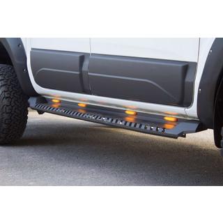 Seitenstufen Dakar V1 mit LED (2019+, 2 Stk, Metall) Mitsubishi L200 2015-2024 Foto 4