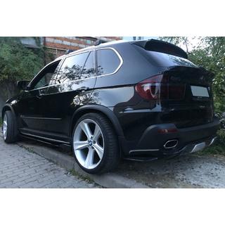 Universelle Seitenschweller Aufsätze DPT Black (ABS) (2Stk) (Schwarz Glanz) Foto 4