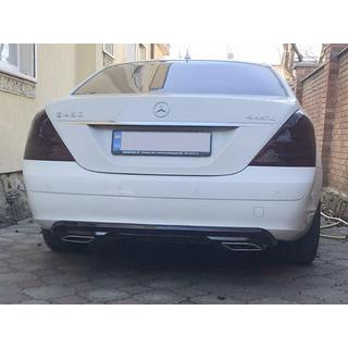 Universeller Heckdiffusor DPT Sport V-1 (Grau + Schwarz matt) Foto 2