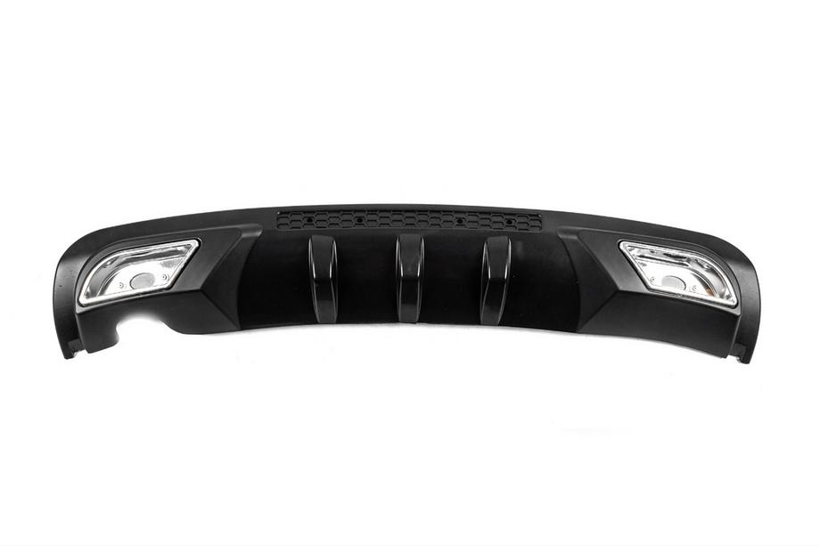 Universeller Heckdiffusor DPT Sport V-2 (ABS) (Schwarz Glanz) Foto 2