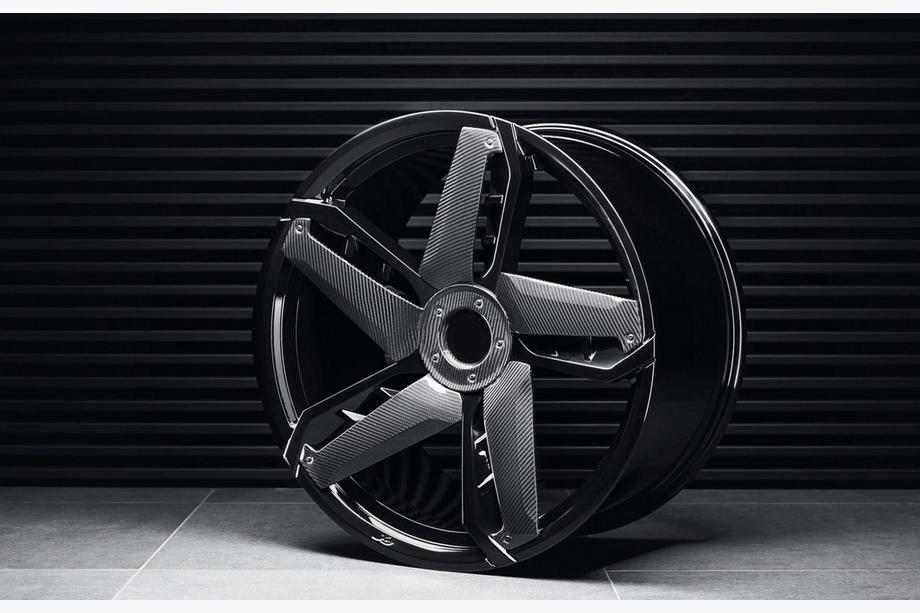 BMW X6 G06 2019–2027 Geschmiedete Felgen mit Carbon-Einsätzen R20/R21/R22 (LT-Designs, 4 Stk) Foto 4