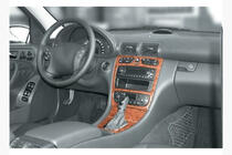 Mercedes C-class W203 2000-2007 Armaturenbrett Abdeckungen Holz Foto 3