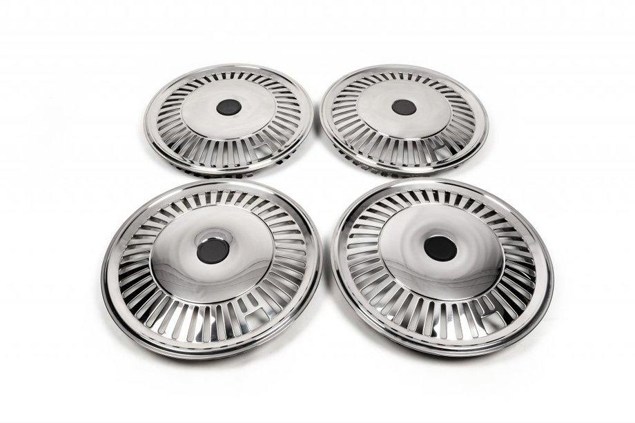 Mercedes Sprinter W907/W910 2018- Edelstahl Radkappen Stern (1-teilig, 4 Stk) Image