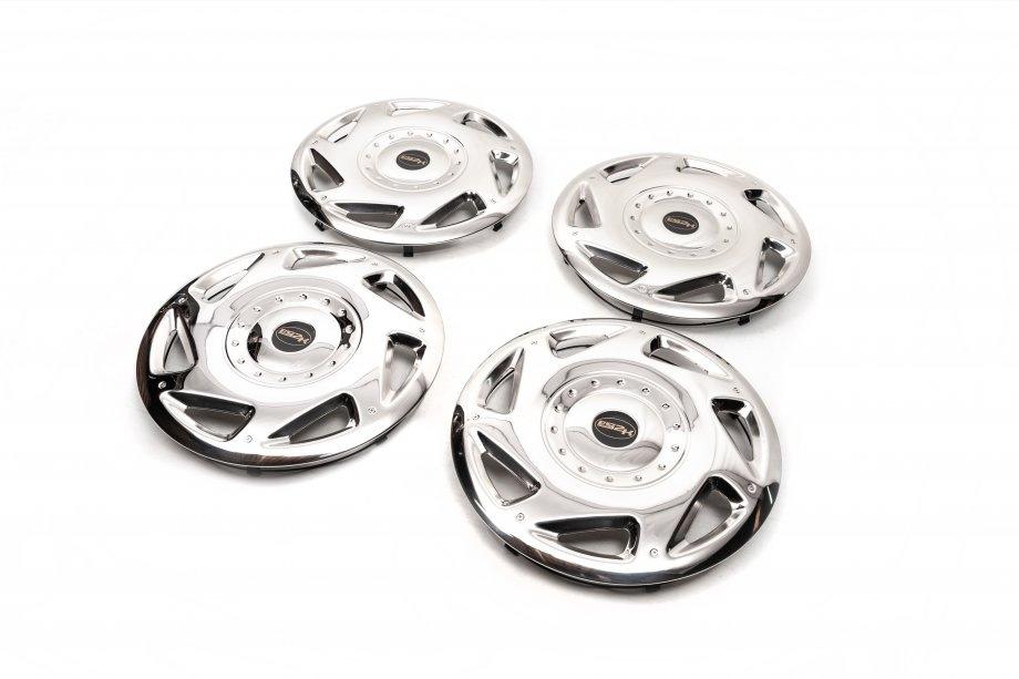 Mercedes Sprinter W907/W910 2018- Edelstahl Radkappen OEM (1-teilig, 4 Stk) Image