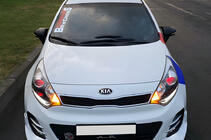 Kia Rio 2012-2017 Spiegelabdeckungen BMW-Style (mit Blinker, 2 Stk) Foto 10