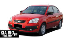 Kia Rio 2005-2011 Spiegelabdeckungen BMW-Style (2005-2009, 2 Stk) Foto 4