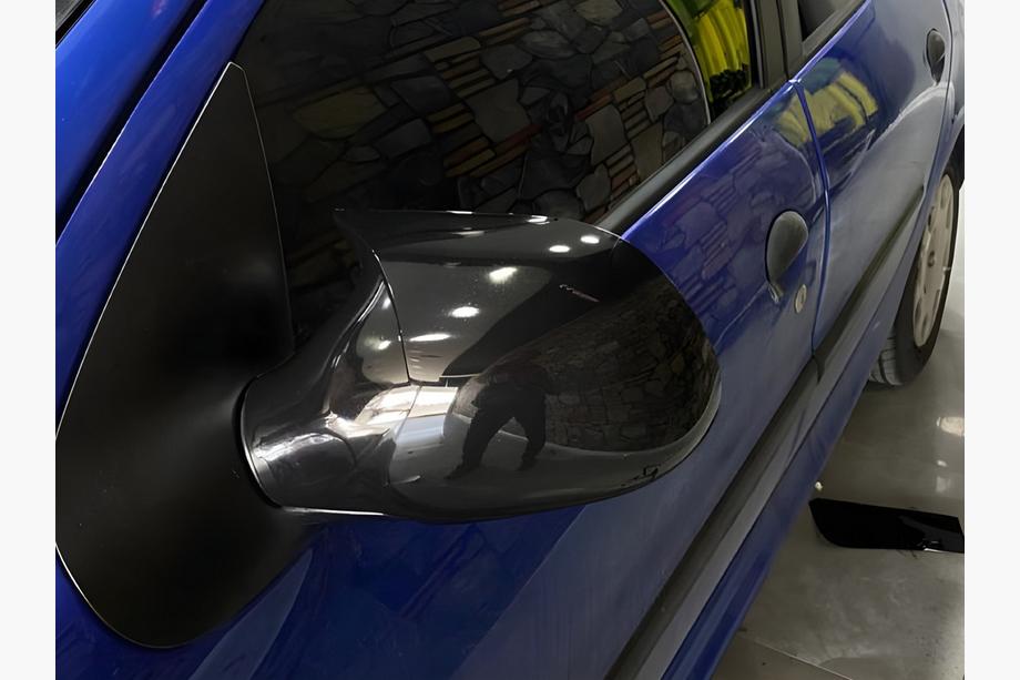 Peugeot 206 1998-2024 Spiegelabdeckungen BMW-Style (2 Stk) Image