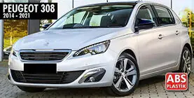 Peugeot 308 2014-2021 Spiegelabdeckungen BMW-Style (2 Stk) Foto 5