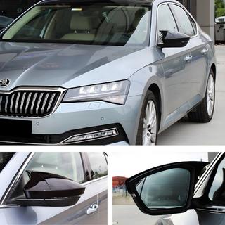 Spiegelabdeckungen BMW-Style (2 Stk) Skoda Superb 2015-2024 Foto 2