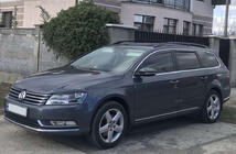 Volkswagen Passat B7 2012-2015 Windabweiser zum Einstecken (SW, 4 Stk, Esa) Foto 2