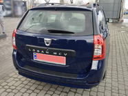 Renault Logan MCV 2013-2022 Heckstoßstangenabdeckung (ABS, Esa) Foto 3
