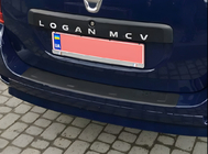 Renault Logan MCV 2013-2022 Heckstoßstangenabdeckung (ABS, Esa) Foto 1