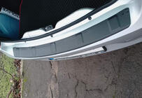 Renault Logan I 2008-2013 Heckstoßstangenabdeckung (SD, ABS, Esa) Foto 2