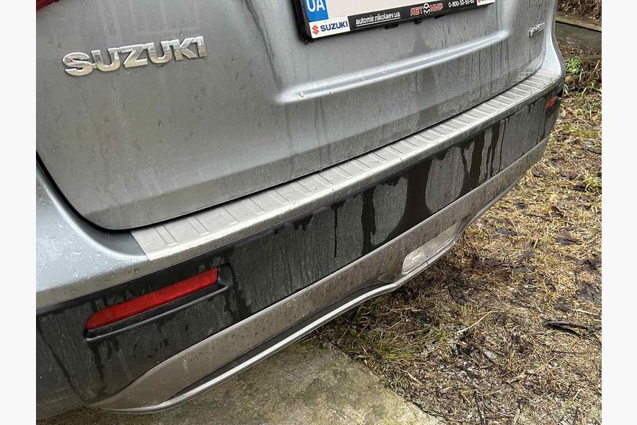 Suzuki Vitara 2015- Heckstoßstangenschutz Carmos Edelstahl Image