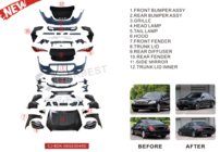 Mercedes S-class W221 2005-2013 Facelift-Kit für W223 AMG Line Foto 10