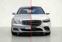Mercedes S-class W221 2005-2013 Facelift-Kit für W223 AMG Line Foto 1