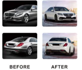 Mercedes S-class W222 2013-2022 S63 AMG-2018 Facelift Bodykit Foto 1
