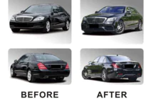 Mercedes S-class W221 2005-2013 Facelift Bodykit auf W222 AMG S63 Foto 4
