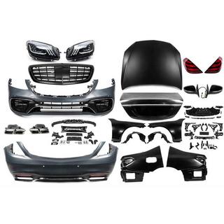 Facelift Bodykit auf W222 AMG S63 Mercedes S-сlass W221 2005-2013 Foto 2