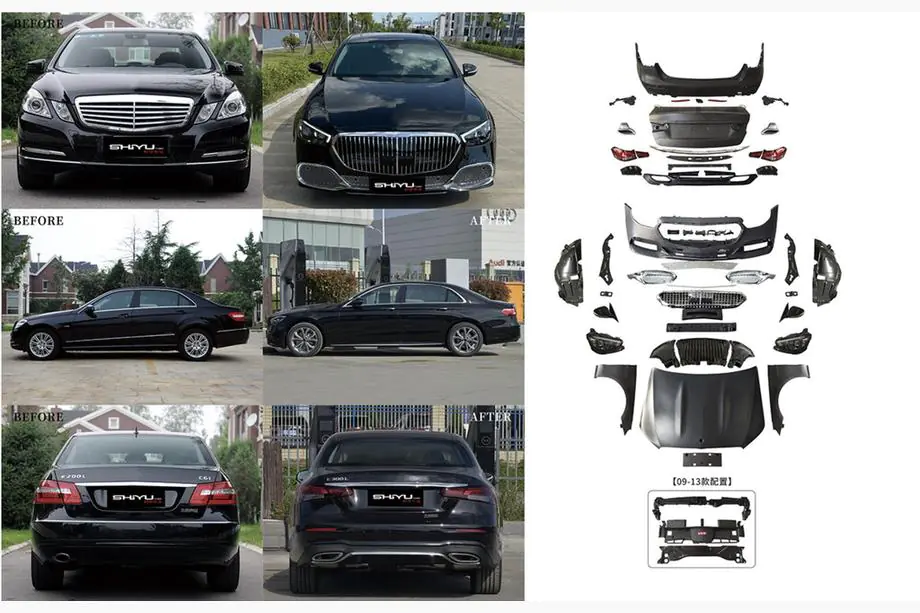 Mercedes E-class W212 2009-2016 Facelift Paket auf W213 Maybach 2024 Image