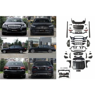 Facelift Kit auf W213 AMG-Line 2024 Mercedes E-сlass W212 2009-2016
