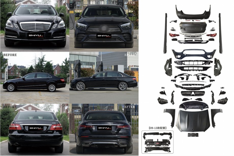 Mercedes E-class W212 2009-2016 Facelift Kit auf W213 AMG-Line 2024 Image