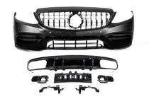 Mercedes C-class W205 2014-2021 Bodykit mit Diffusor für Coupe (AMG C63-Design 2018-2021) Foto 1