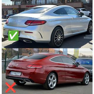 Bodykit mit Diffusor für Coupe (AMG C63-Design 2018-2021) Mercedes C-сlass W205 2014-2021 Foto 3