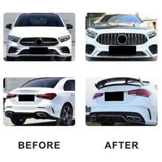 Bodykit AMG A45 (Typ-B) Mercedes A-сlass W177 2018- Foto 1