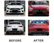 Mercedes CLS C257 2018- Bodykit AMG GTS63 Foto 3
