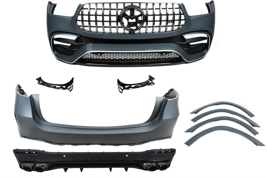 Mercedes GLE W167 2018- AMG GLE53 2018-Design Bodykit-Set (mit kompletter Heckstoßstange) Image